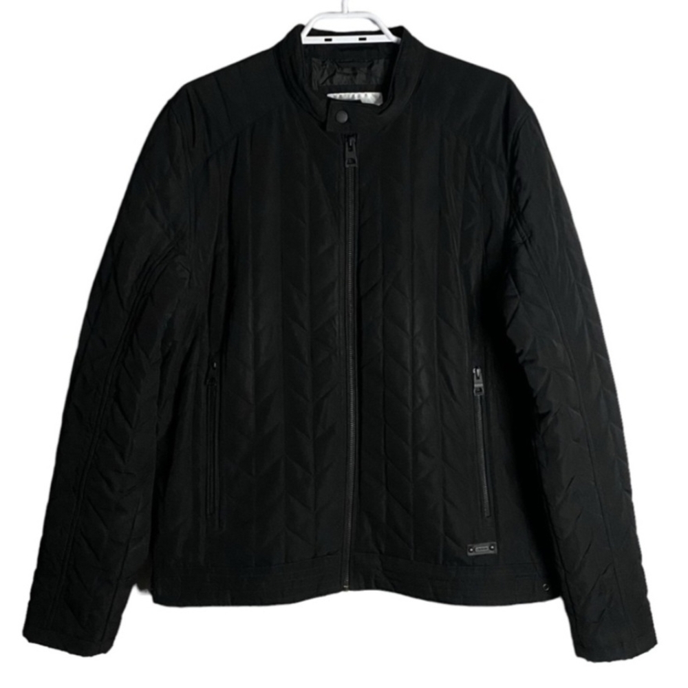 Guess Men's Black Bomber Jacket